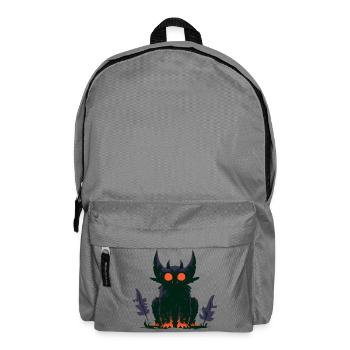 Little Shadow Demon - Rucksack - Mittelgrau - Vorne
