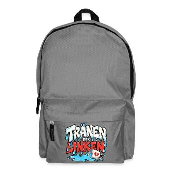 Tränen der Linken Linke Tränen - Rucksack - Mittelgrau - Vorne