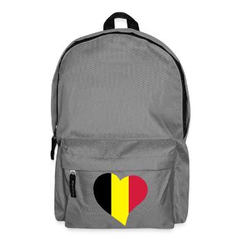 Coeur belge - Sac à dos - gris éléphant - Devant