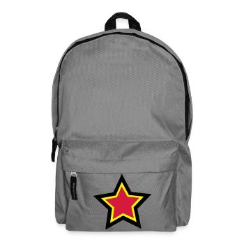 Stern - Rucksack - Mittelgrau - Vorne