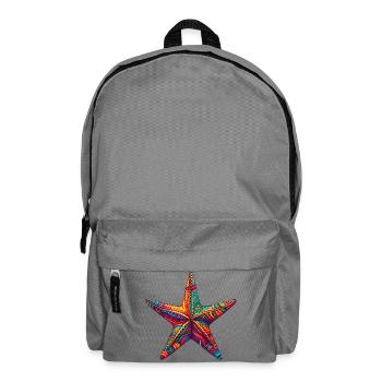 Seestern - Rucksack - Mittelgrau - Vorne