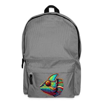 Chameleon - Backpack - elephant grey - Front