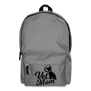 Tierarzt Mama - Rucksack - Mittelgrau - Vorne