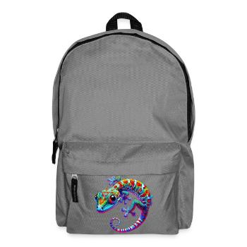 Gecko - Backpack - elephant grey - Front