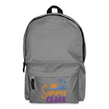 Piste d’été - Sac à dos - gris éléphant - Devant