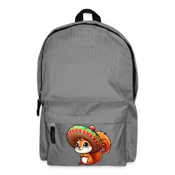 Cinco de Mayo Mignon Écureuil Yeux Verts - Sac à dos - gris éléphant - Devant