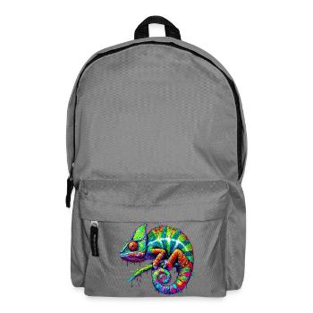 Caméléon - Sac à dos - gris éléphant - Devant