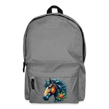 Horse - Backpack - elephant grey - Front