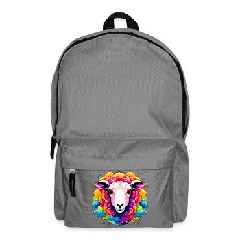 Colorful Lamb - Backpack - elephant grey - Front