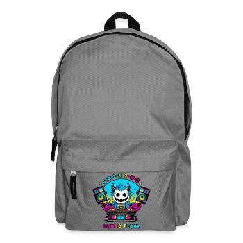 Disco Monster - Backpack - elephant grey - Front