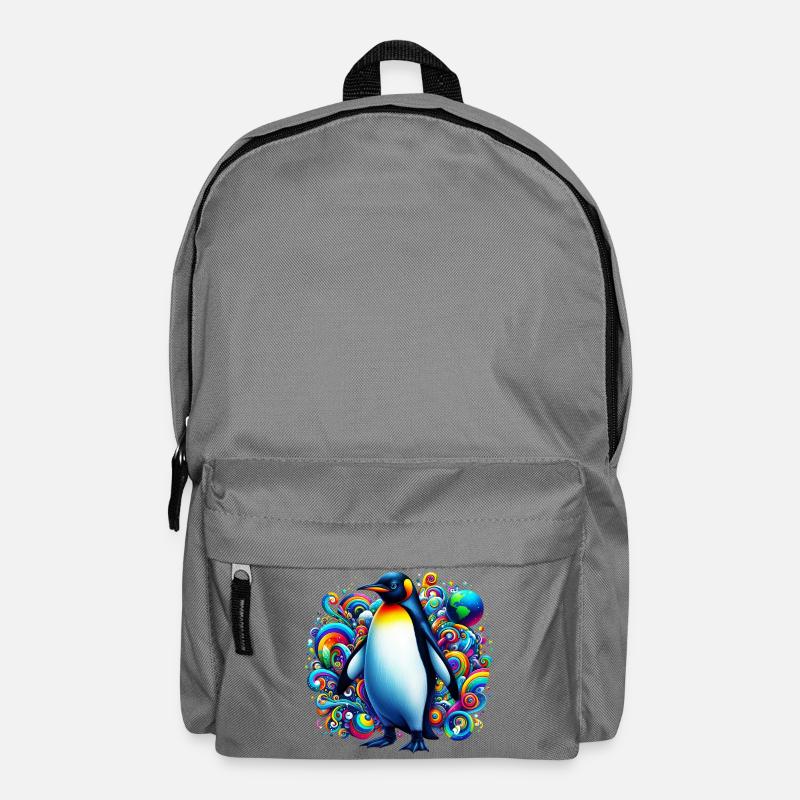 Pingouin - Sac à dos - gris éléphant