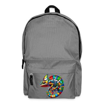 Chamäleon Mondrian - Rucksack - Mittelgrau - Vorne