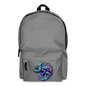 Caméléon - Sac à dos - gris éléphant - Devant