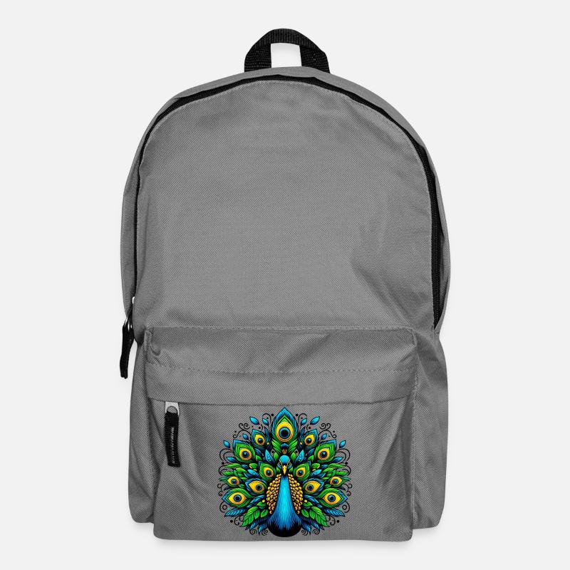 Paon - Sac à dos - gris éléphant