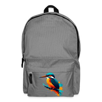 Eisvogel - Rucksack - Mittelgrau - Vorne