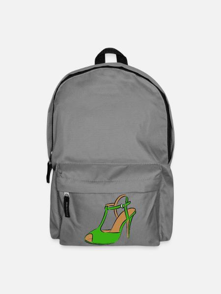 Schuh Damenschuh - Rucksack - Mittelgrau