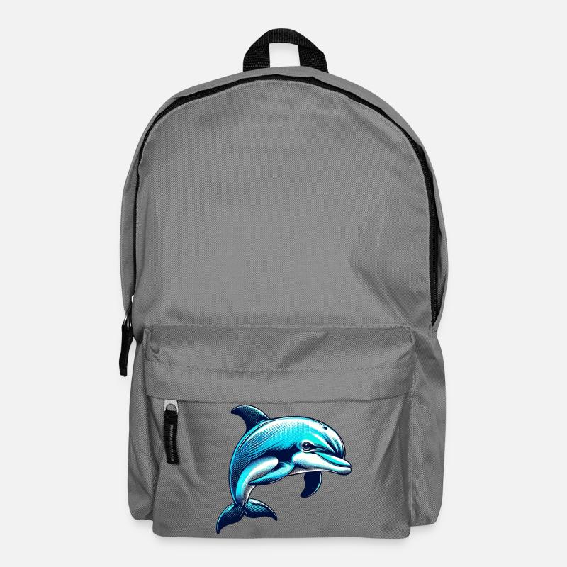 Delfin - Rucksack - Mittelgrau