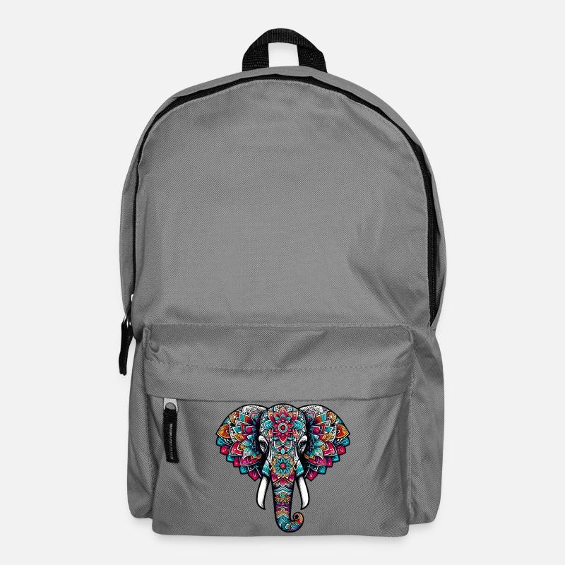 Elefant - Rucksack - Mittelgrau
