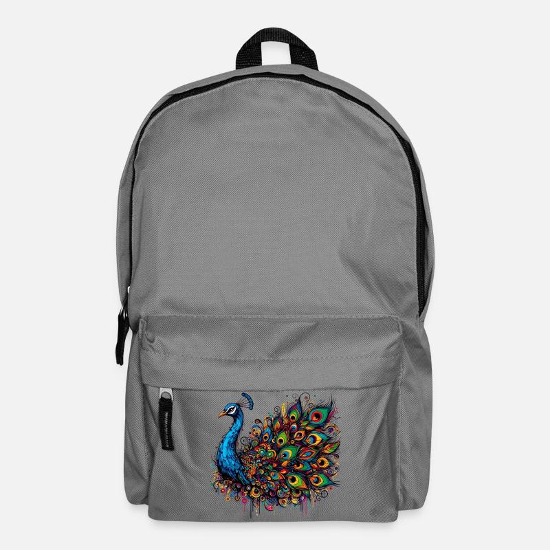 Paon - Sac à dos - gris éléphant