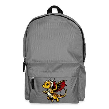 Dragon - Backpack - elephant grey - Front