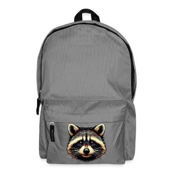 Raccoon - Backpack - elephant grey - Front