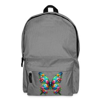 Papillon - Sac à dos - gris éléphant - Devant