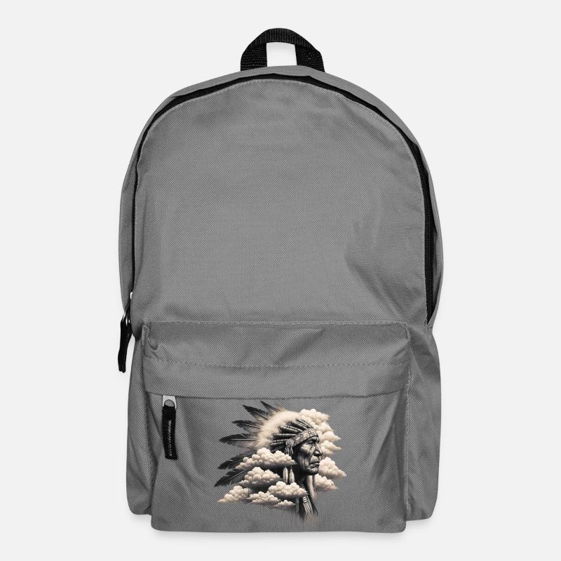 American Indian American - Backpack - elephant grey