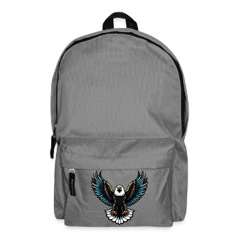 Adler - Rucksack - Mittelgrau - Vorne