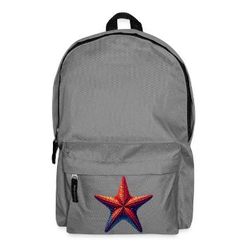 Étoile de mer - Sac à dos - gris éléphant - Devant