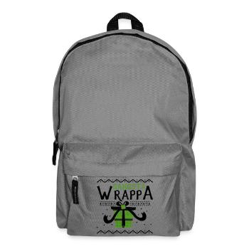Gangsta Wrappa Weihnachten lustig Geschenk xmas - Rucksack - Mittelgrau - Vorne