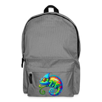 Chameleon - Backpack - elephant grey - Front