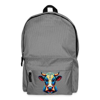 Vache - Sac à dos - gris éléphant - Devant