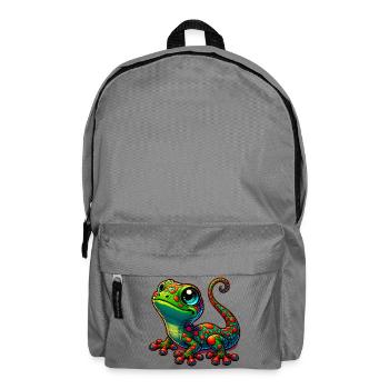 Gecko - Rucksack - Mittelgrau - Vorne