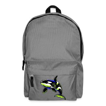 Killer whale - Backpack - elephant grey - Front