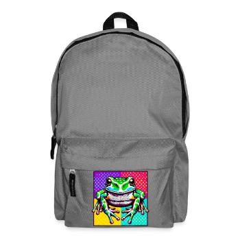 Frog - Backpack - elephant grey - Front