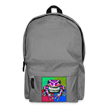 Frog - Backpack - elephant grey - Front