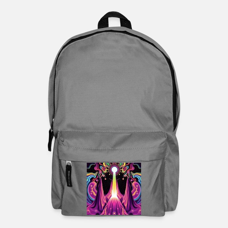 Psychédélique - Sac à dos - gris éléphant