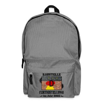 Chantier Allemagne - Sac à dos - gris éléphant - Devant