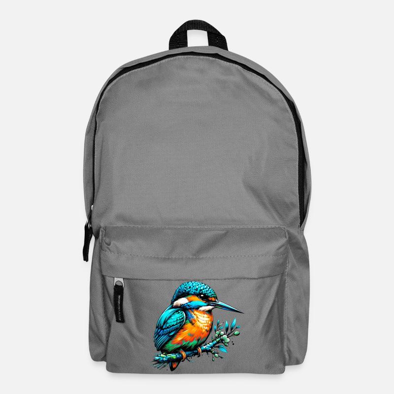 Eisvogel - Rucksack - Mittelgrau