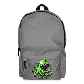 Octopus - Backpack - elephant grey - Front