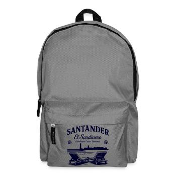 Santander El Sardinero Strand - Traum an der Nordküste - Rucksack - Mittelgrau - Vorne