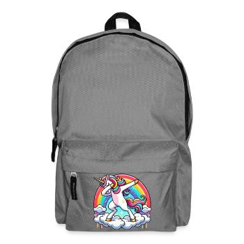 Licornes Dabbing Dab Licorne Licorne Femmes - Sac à dos - gris éléphant - Devant