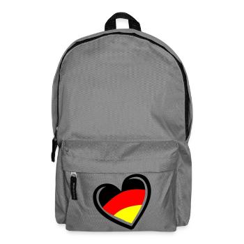 Herz Germany - Rucksack - Mittelgrau - Vorne