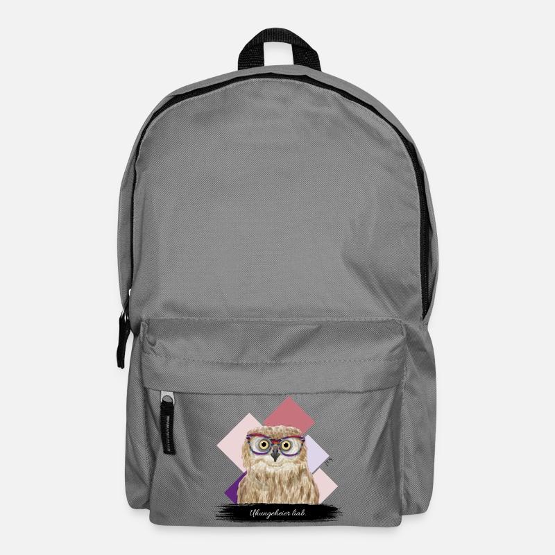 JvG Uhu "Uhungeheier liab." - Rucksack - Mittelgrau