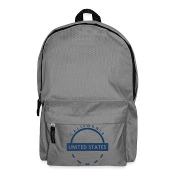 California Arc United States Seal - Backpack - elephant grey - Front