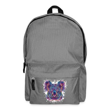 Koala Splashes of Color - Backpack - elephant grey - Front