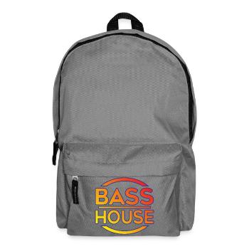 Badge Néon Bass House - Sac à dos - gris éléphant - Devant