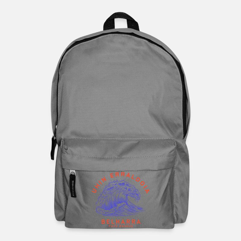 Baskische Welle - Rucksack - Mittelgrau