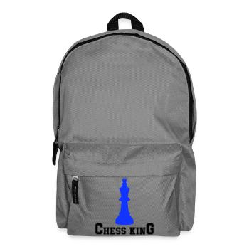 Chess King - Backpack - elephant grey - Front