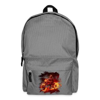 Fire Bike Rider - Backpack - elephant grey - Front
